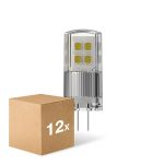 Multipack 12x Noxion Bolt LED Capsule G4 2W 200lm - 827 Extra Warm White | Dimmable - Replaces 21W