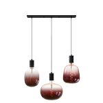 Calex XXL Marron Red Complete Set - Including 3 XXL Bulbs + Cordset Rectangular base