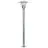 Nordlux Lønstrup 32 Pedestal Lamp Steel and Glass Grey | 320mm - IP44 - Suitable for E27