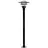 Nordlux Lønstrup 32 Pedestal Lamp Metal and Glass Black | 320mm - IP44 - Suitable for E27