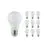 Multipack 10x Noxion Lucent Classic LED E27 Pear Frosted 8.5W 806lm - 830 Warm White | Replaces 60W