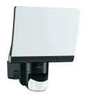 Steinel LED Floodlight XLED Home Black 20W 1608lm - 830 Warm White | IP44 - Motion and Light Sensor - Symmetrical