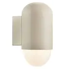 Nordlux Heka Wall Light Aluminium Sanded |IP54 - Suitable for E27