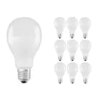 Multipack 10x Ledvance CLASSIC LED E27 Pear Frosted 19W 2452lm - 827 Extra Warm White | Replaces 150W